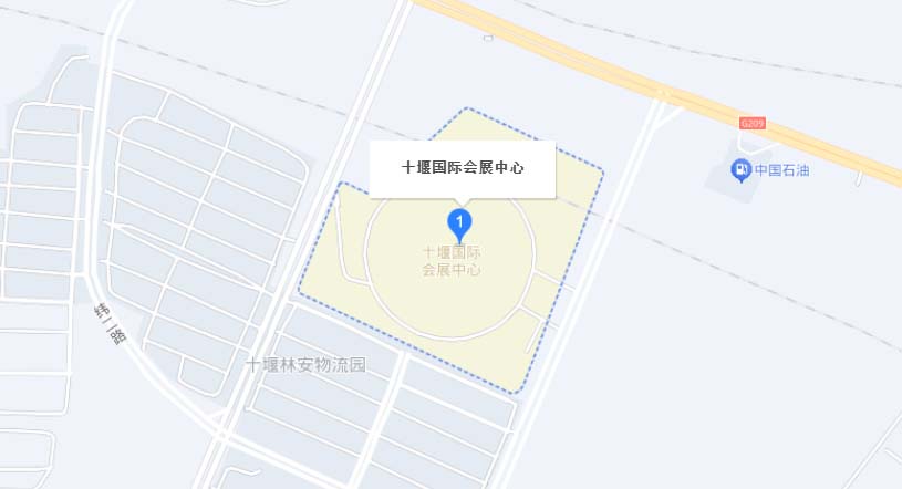 十堰家博会交通路线地图